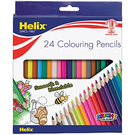 Colouring Pencils Standard Helix 7Inch Set of 24 PN4